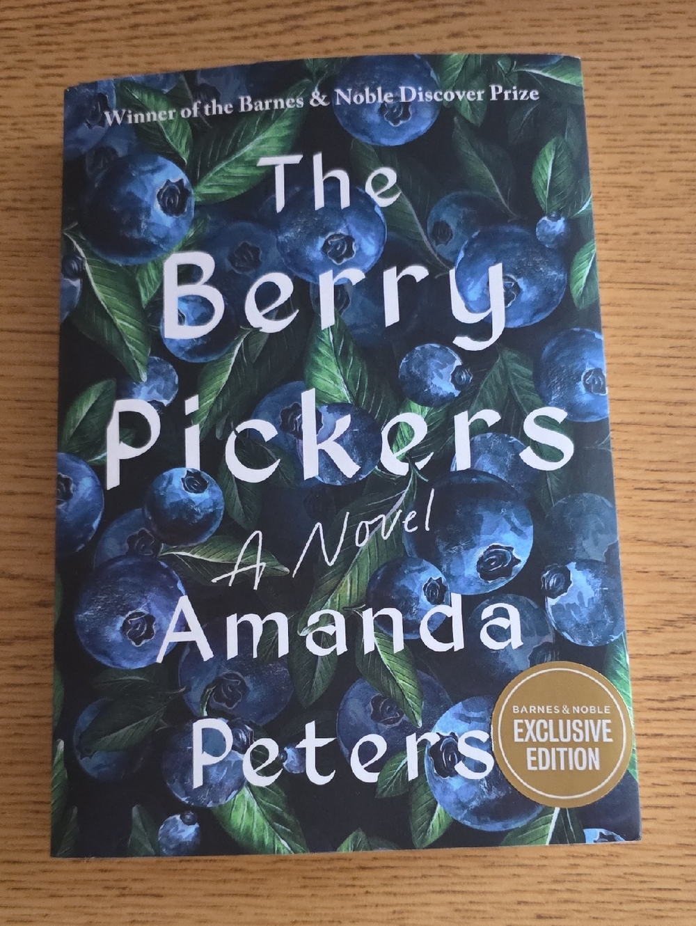 The Berry Pickers by Amanda Peters - Blue Berry Cover